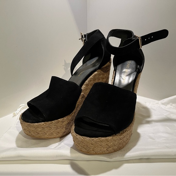 STUART WEITZMAN wedge platform espadrille - Picture 3 of 5